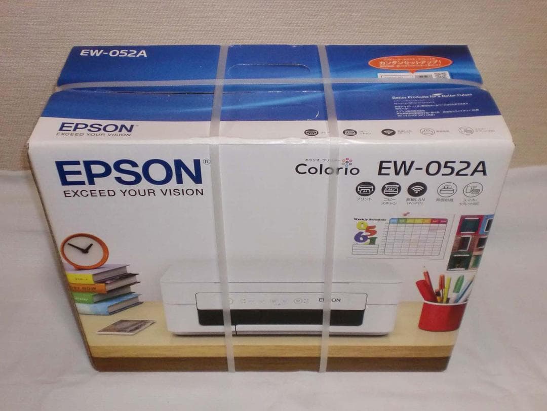 ＥＰＳＯＮ　プリンター複合機【カラリオ　ＥＷ－０５２Ａ】未開封新品　インク付属
