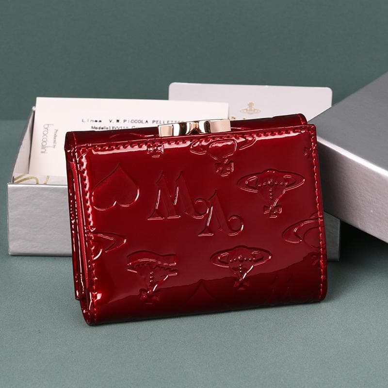 Vivienne Westwood 赤 三つ折り財布