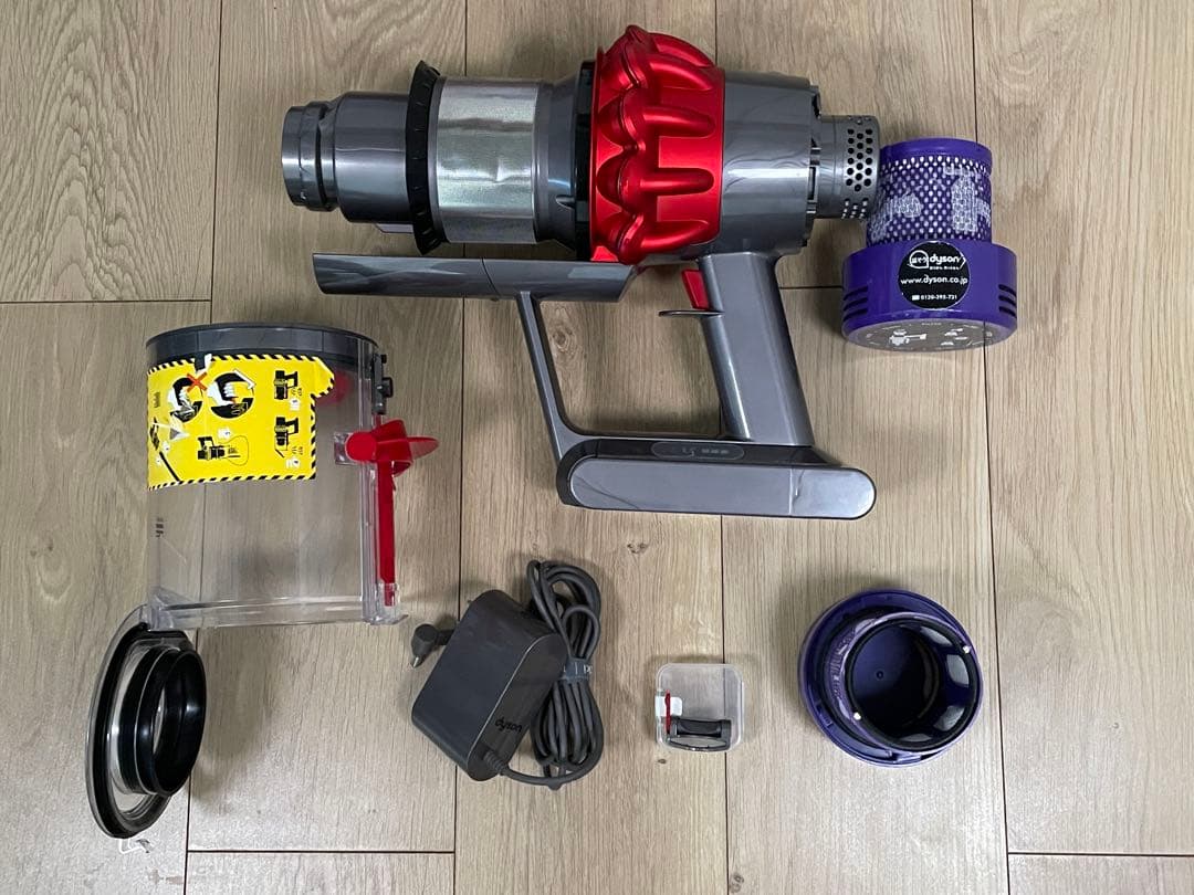 ダイソン④V10SV12 新品パイプ　２タイプヘッドから選択　交換フィルター付