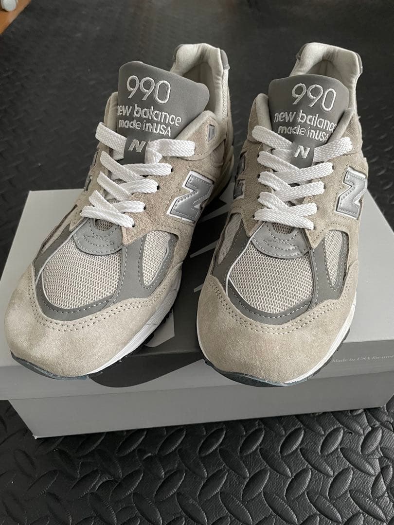 New Balance M990 GY2 V2 グレー 26.5cm