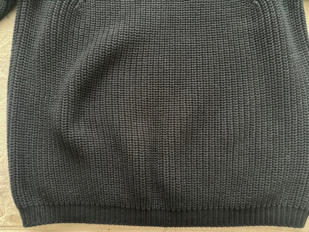 BATONER クルーネックニット　ネイビー