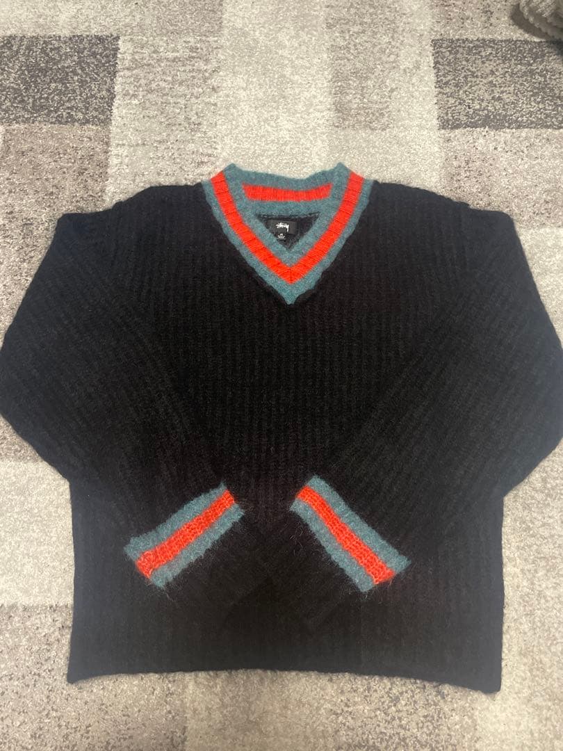 【Stussy】mohair tennis sweater