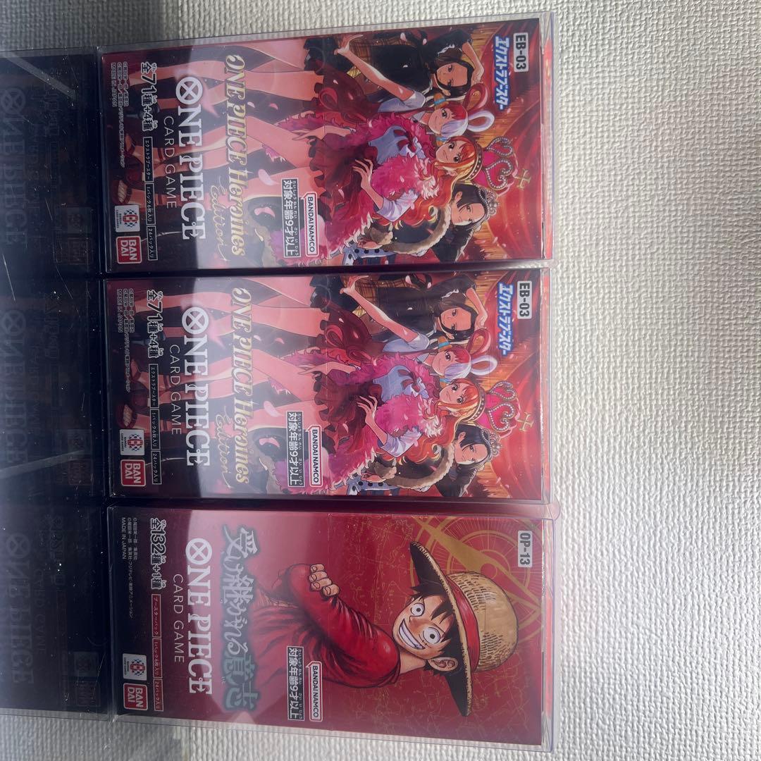 ONE PIECE 受け継がれる意思1BOX　heroines2BOX