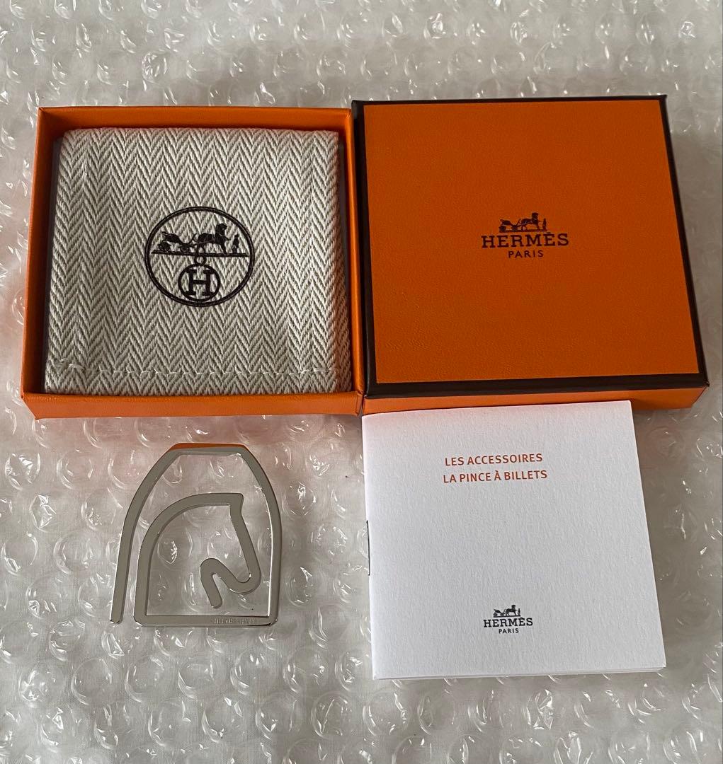 エルメス　HERMES マネークリップ　エケストル　馬　シュヴァル　新品　本物