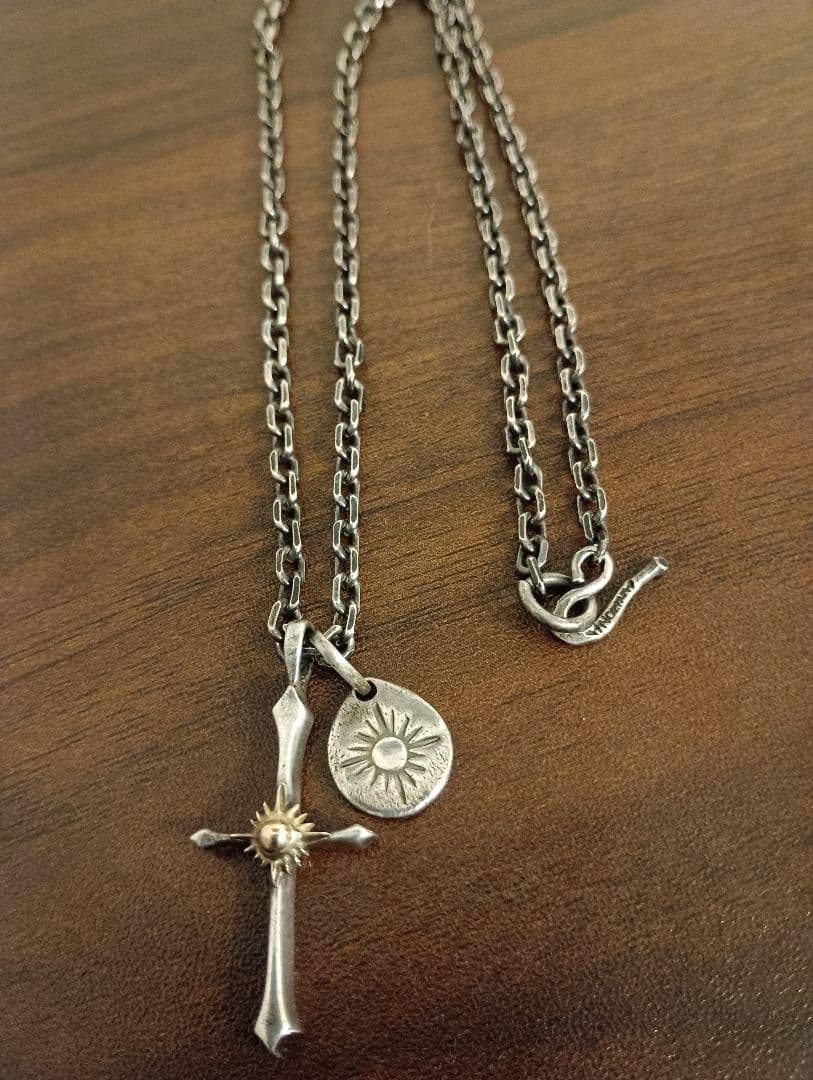 アリゾナフリーダム シルバー クロスペンダント ネックレス トップ2個