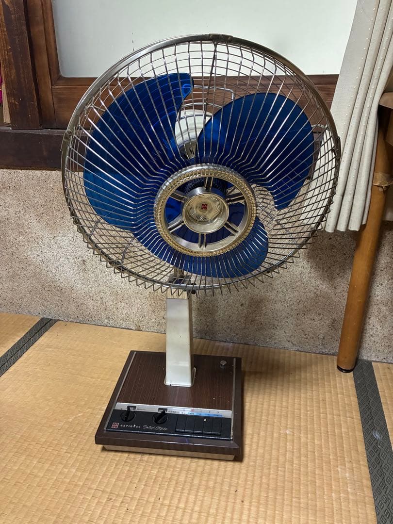 昭和レトロ　扇風機　National Solid State 扇風機
