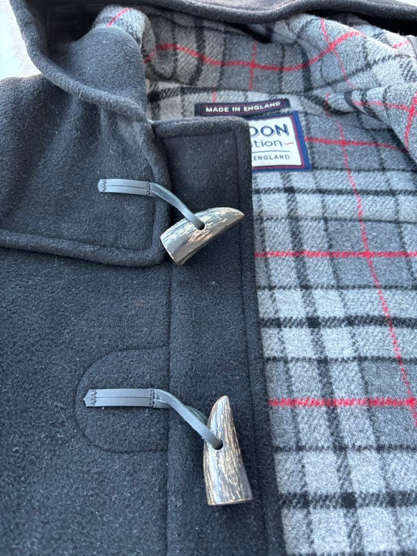 着用1回　LONDON Tradition ダッフルコート 黒　サイズ38