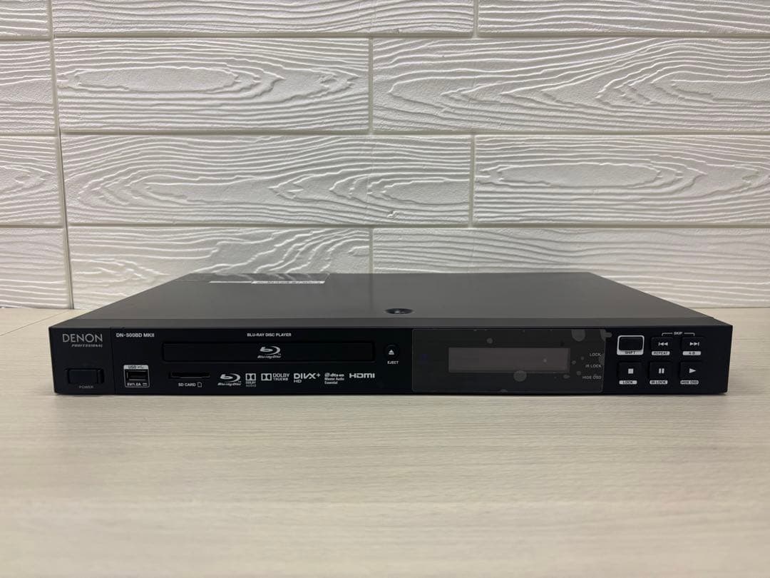 DENON DN-500BD MKII 業務用 1U ラックタイプ