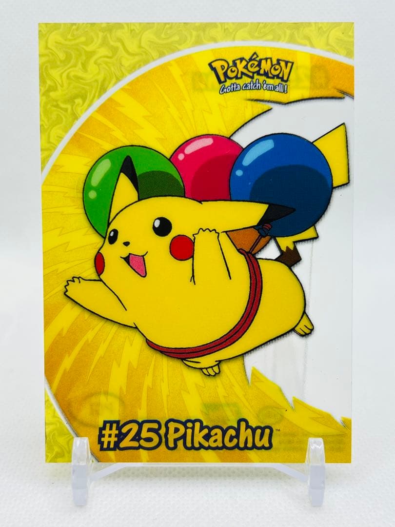 レア 2000 Topps Chrome ピカチュウ クリア インサート