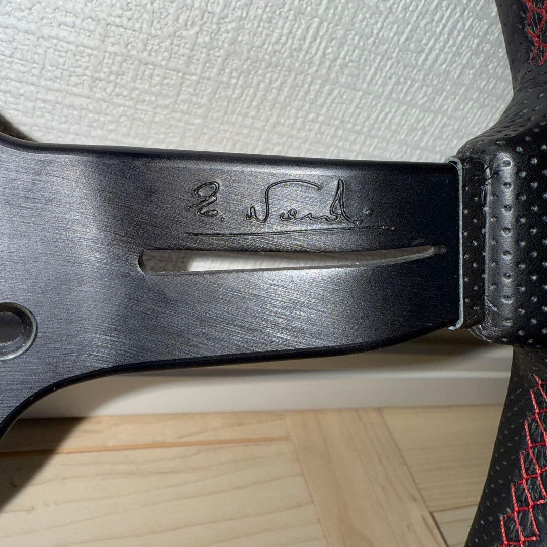 スポーツタイプラリー 330ミリパンチングレザー/レッドステッチ ディープコーン