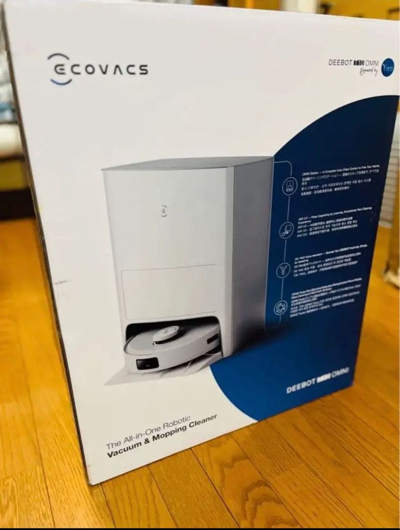 ECOVACS(エコバックス)DEEBOT T10 OMNI ロボット掃除機