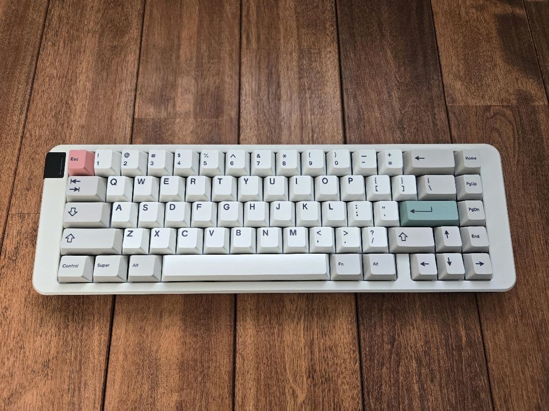 Space65 r2 cream 自作キーボード