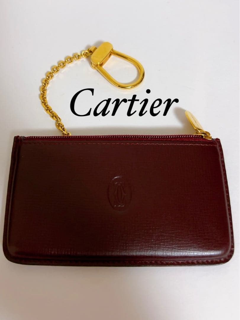 カルティエ　Cartier ケース　キーホルダー　カラビナ　男女兼用