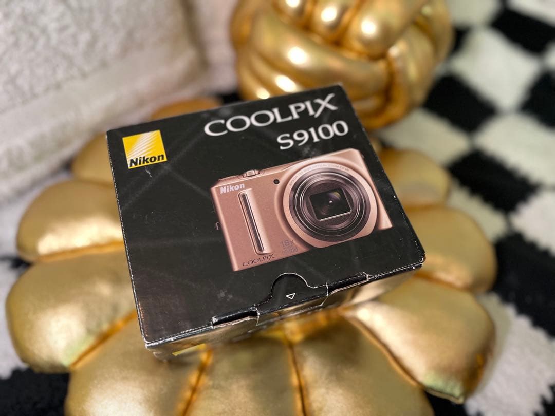 Nikon COOLPIX S9100 ゴールド 付属品完備 動作確認済
