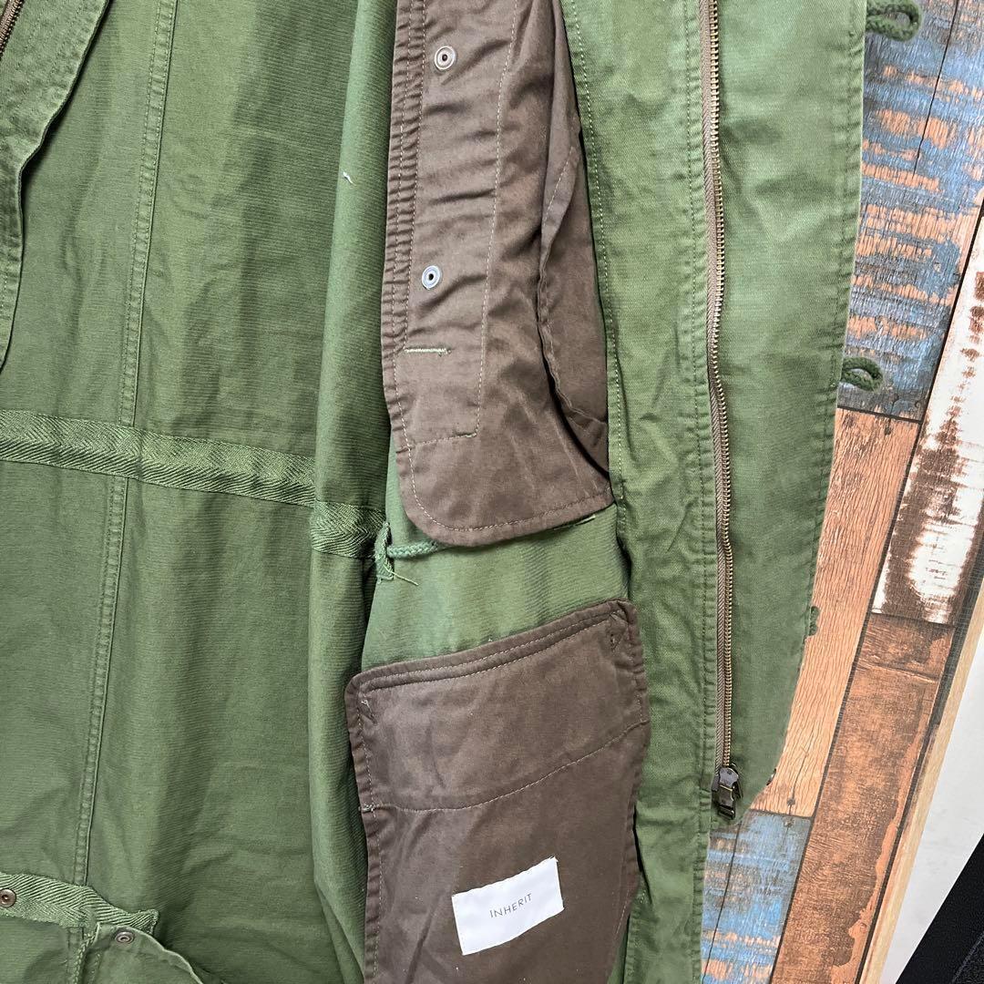 【522】インヘリット【M】モッズコート　ミリタリー　オーバーサイズ　かっこいい