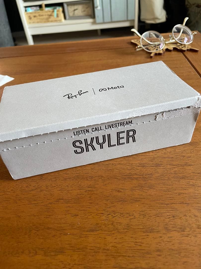 【新品 未使用】Ray-BanSKYLER サングラス メタ調光 音声録画機能