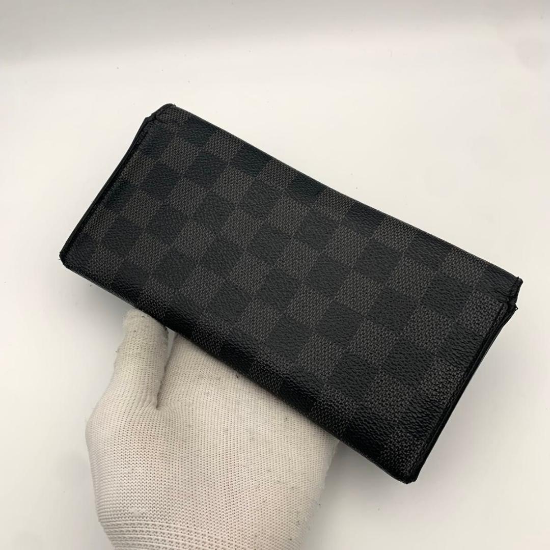 鑑定済み ルイヴィトン ロン モデュラブル 財布 ダミエグラフィット 4点セット