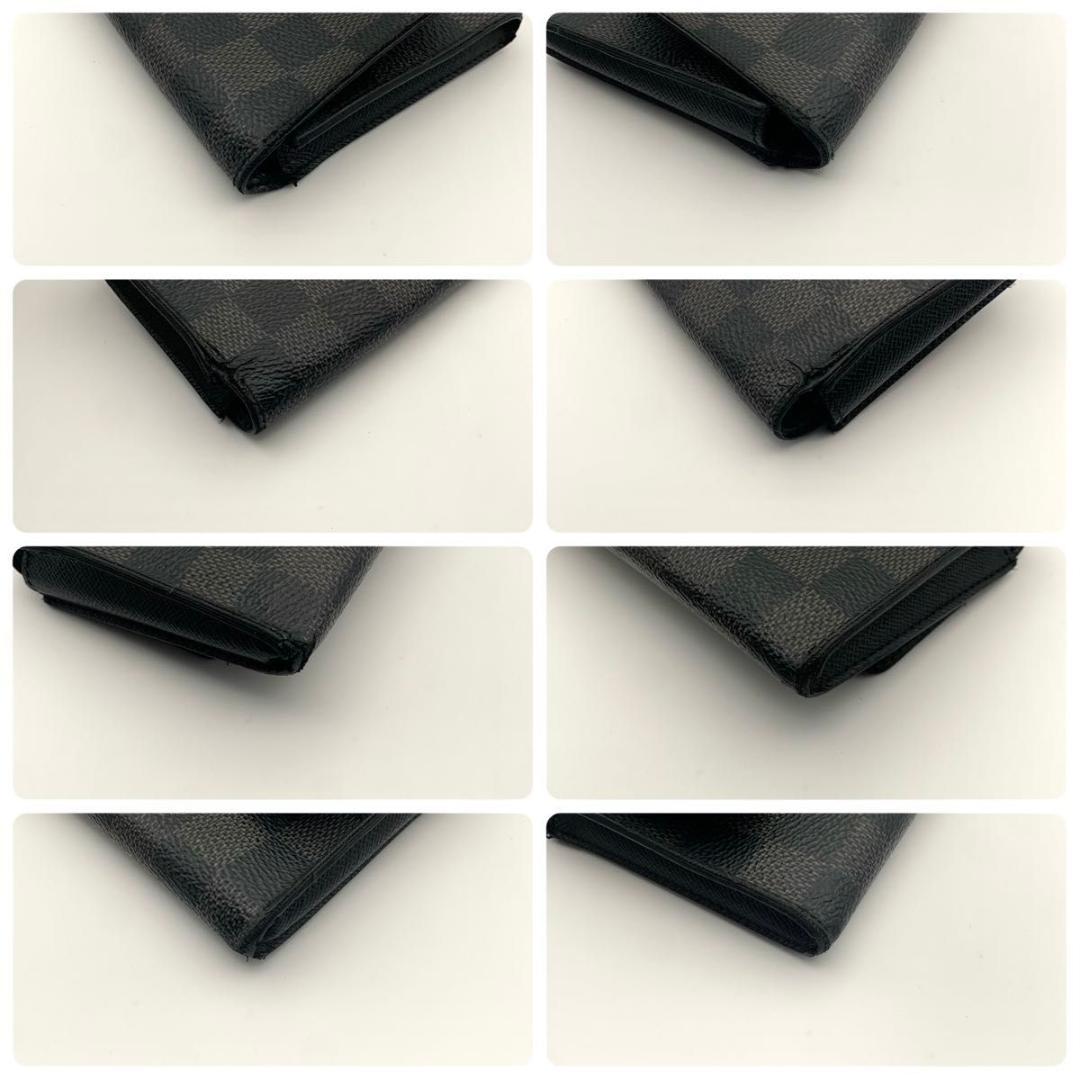 鑑定済み ルイヴィトン ロン モデュラブル 財布 ダミエグラフィット 4点セット