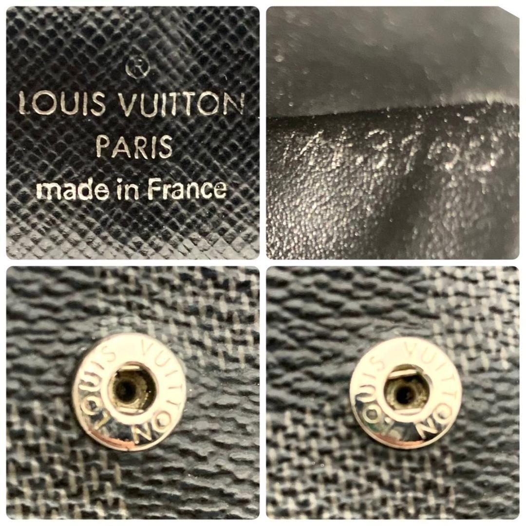 鑑定済み ルイヴィトン ロン モデュラブル 財布 ダミエグラフィット 4点セット