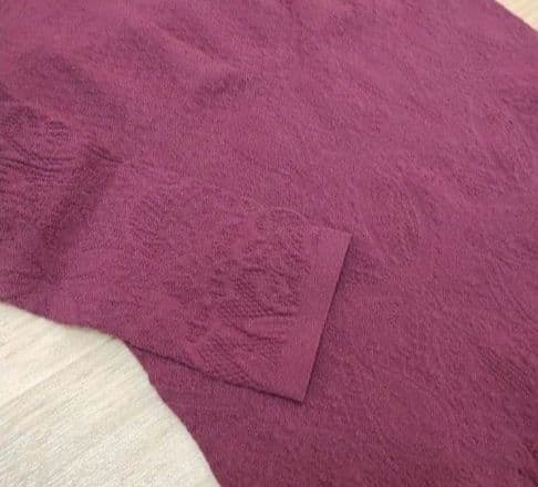 新品　チャコット　ノーソーイングニットトップ M ワインレッド　社交ダンス