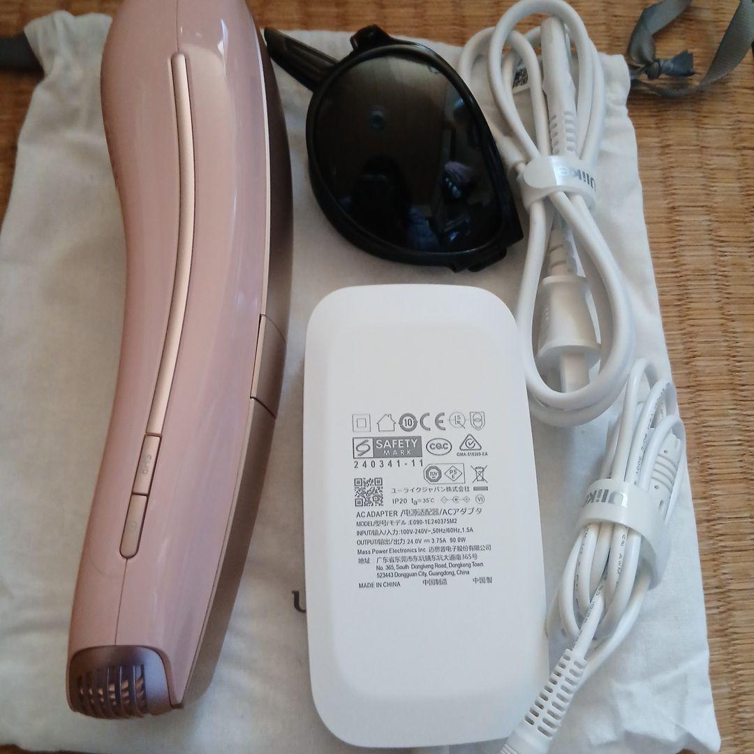 Ulike 脱毛器 ピンク サングラス付き