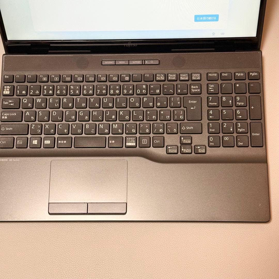 FUJITSU LIFEBOOK WAB/F ノートPC 2021年製