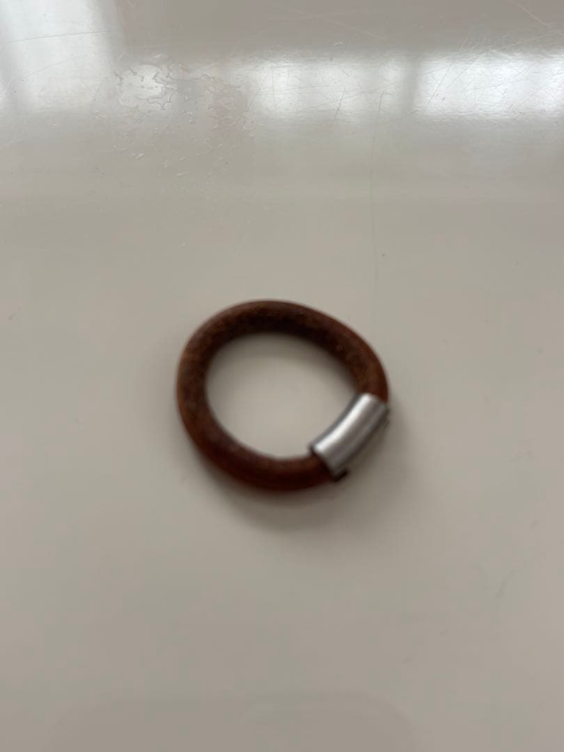 希少廃盤 HERMES エルメス IOTAレザーバングル 藤原ヒロシ