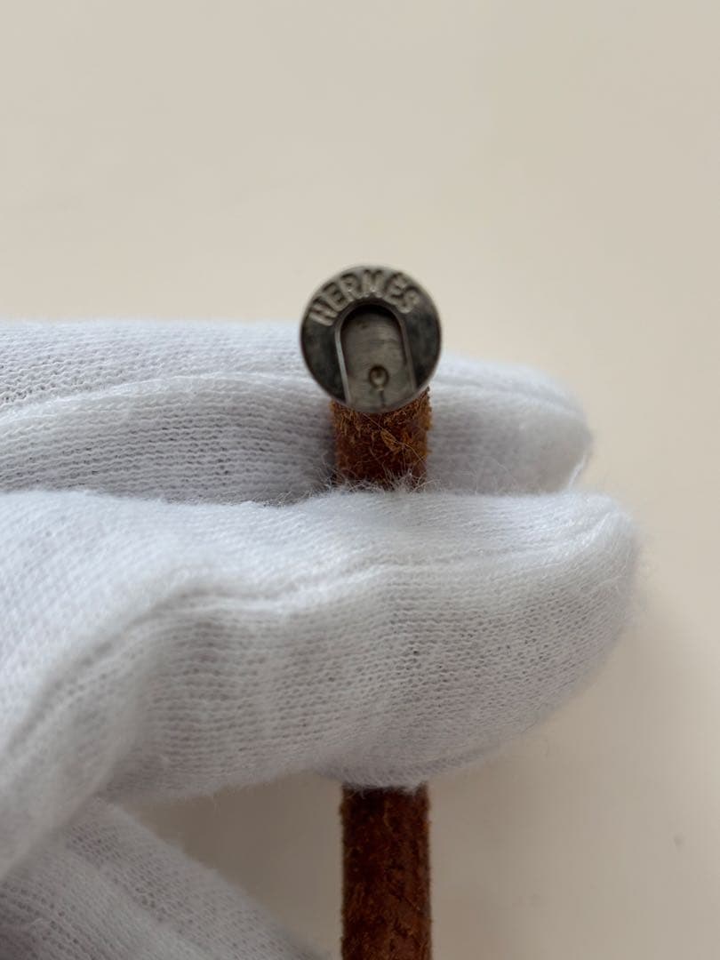 希少廃盤 HERMES エルメス IOTAレザーバングル 藤原ヒロシ