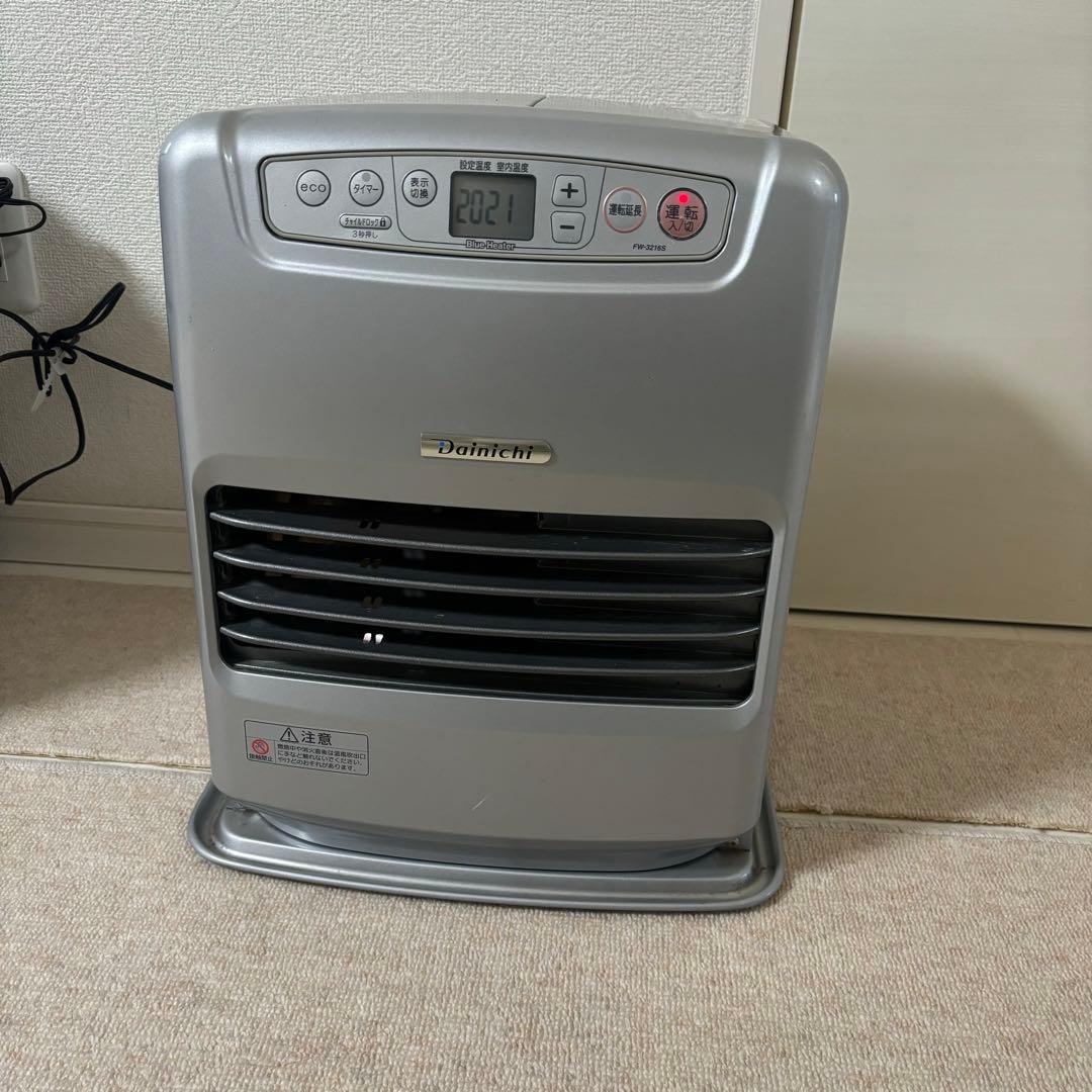 ダイニチ FW-3216S 石油ファンヒーター シルバー