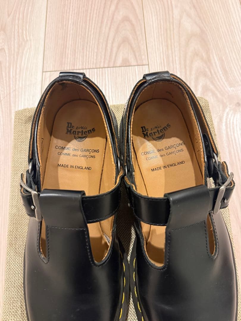 COMME des GARÇONS/Dr.MartensコラボTバーシューズ美品