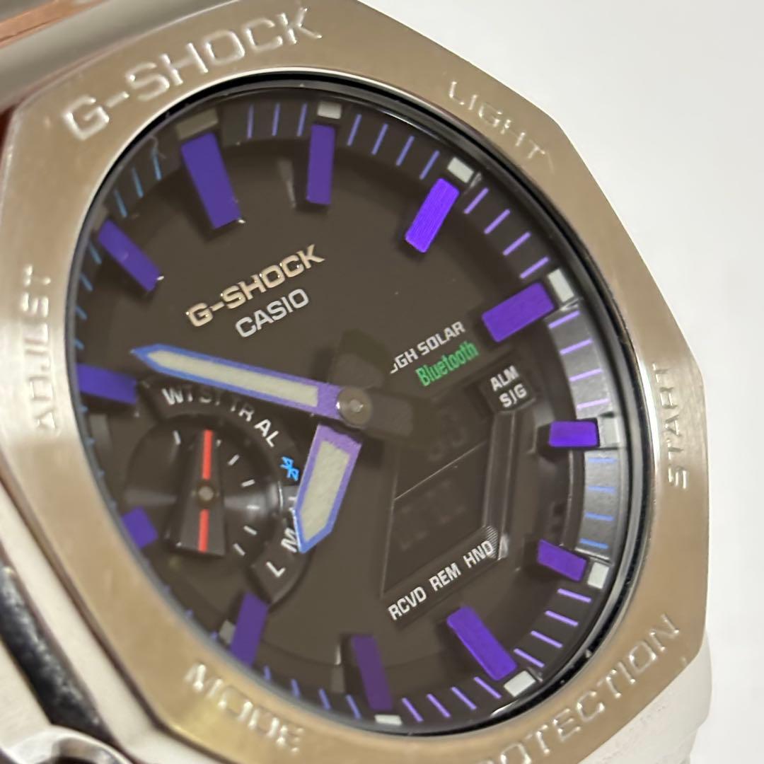 限定 ジーショック フルメタル レインボーカラー GM-B2100PC-1AJF