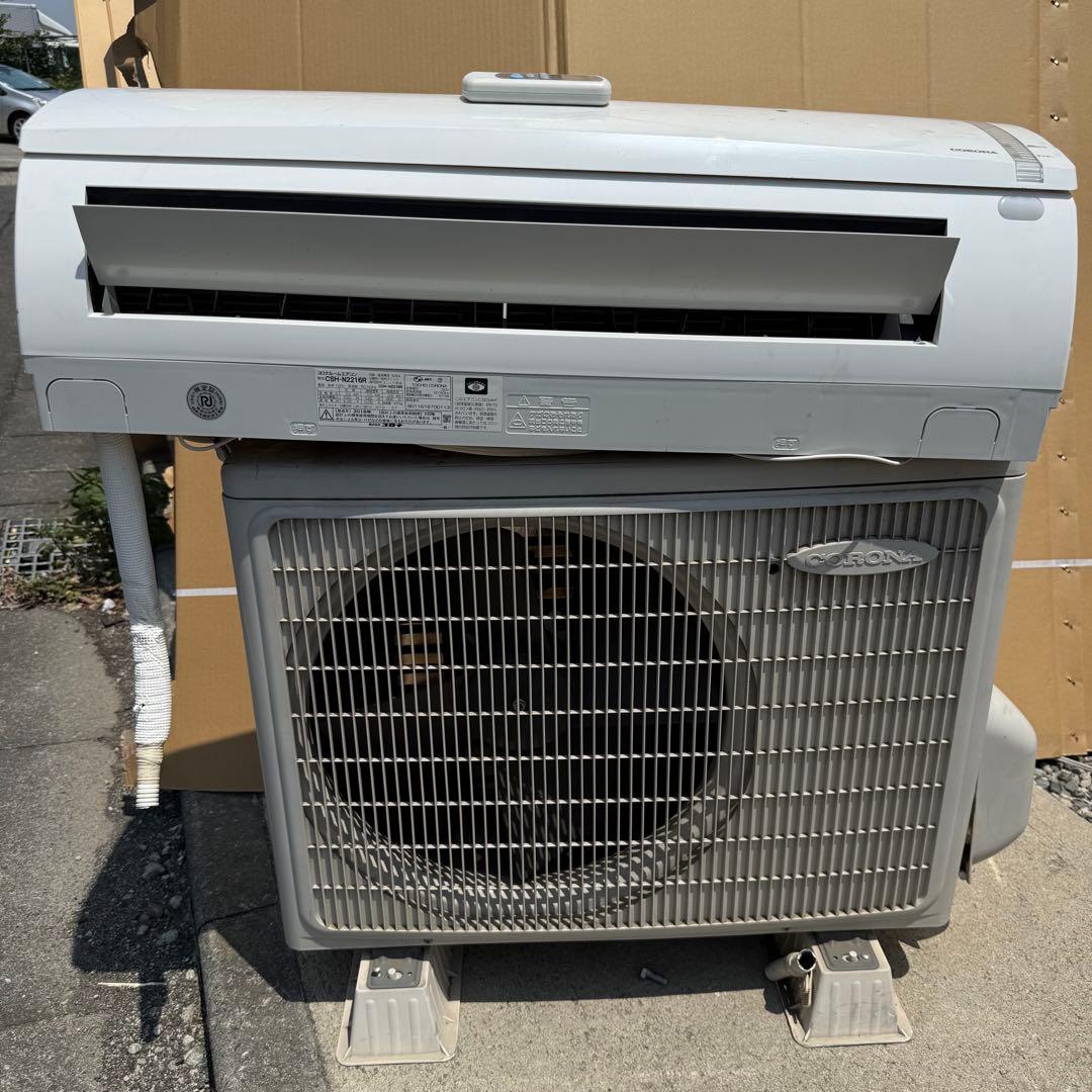 34ジャンク 激安早い者勝ち✨ コロナ　主に6畳用 エアコン　新生活応援