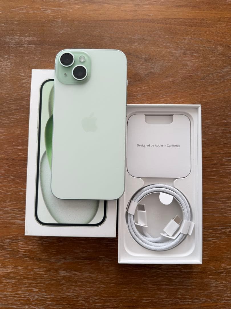 Apple iPhone 15 128GB ミントグリーン 本体