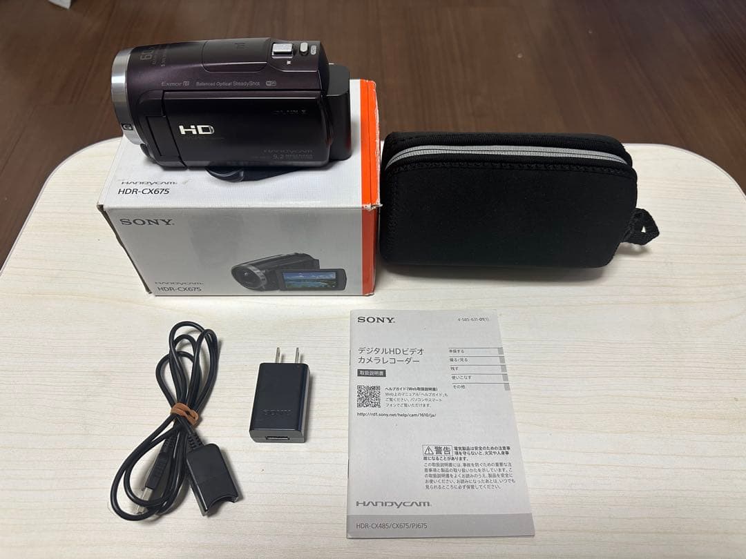 ビデオカメラ Sony HDR-CX675