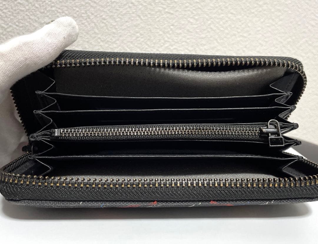 MACROMAURO SPLASH WALLET ブラック