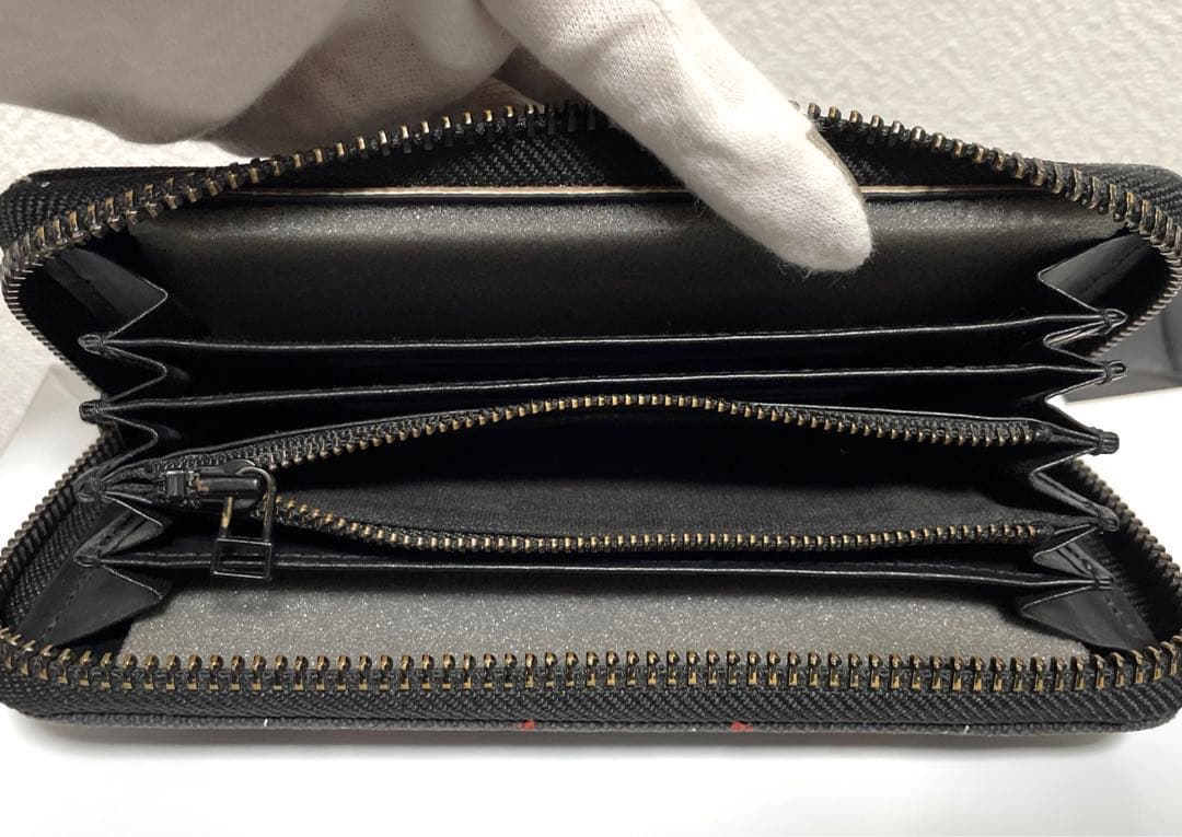 MACROMAURO SPLASH WALLET ブラック