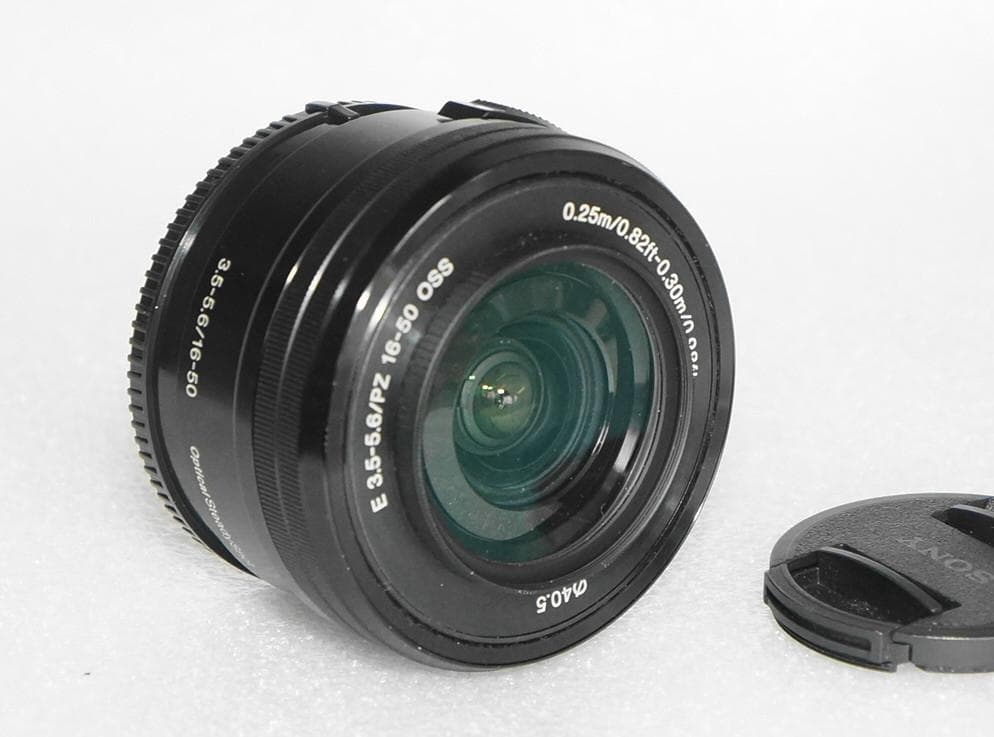 ★希少ブラック　美品★ SONY SELP1650 パワーズーム レンズ