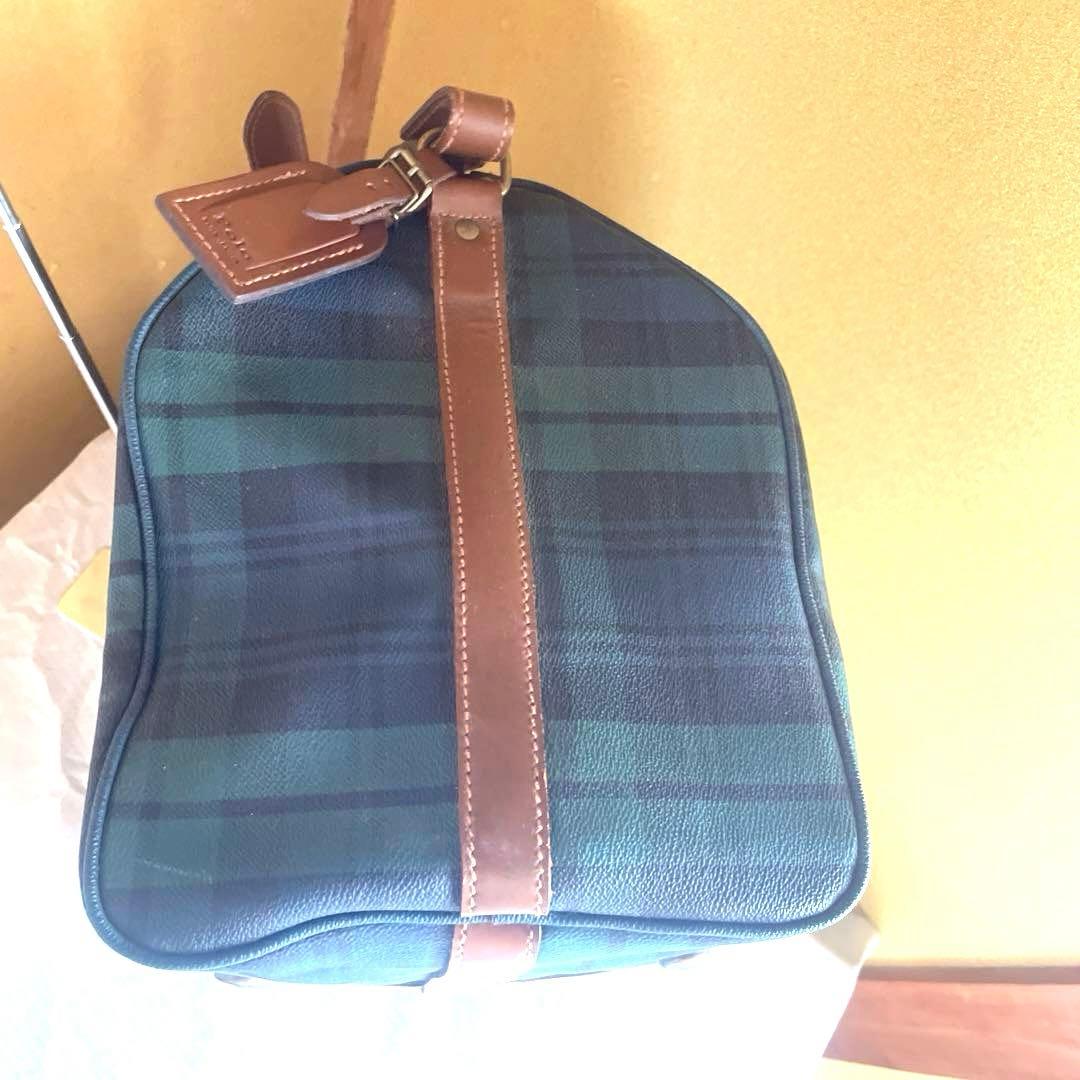 【美品】ポロラルフローレン2way ボストンバッグショルダー大容量PVC