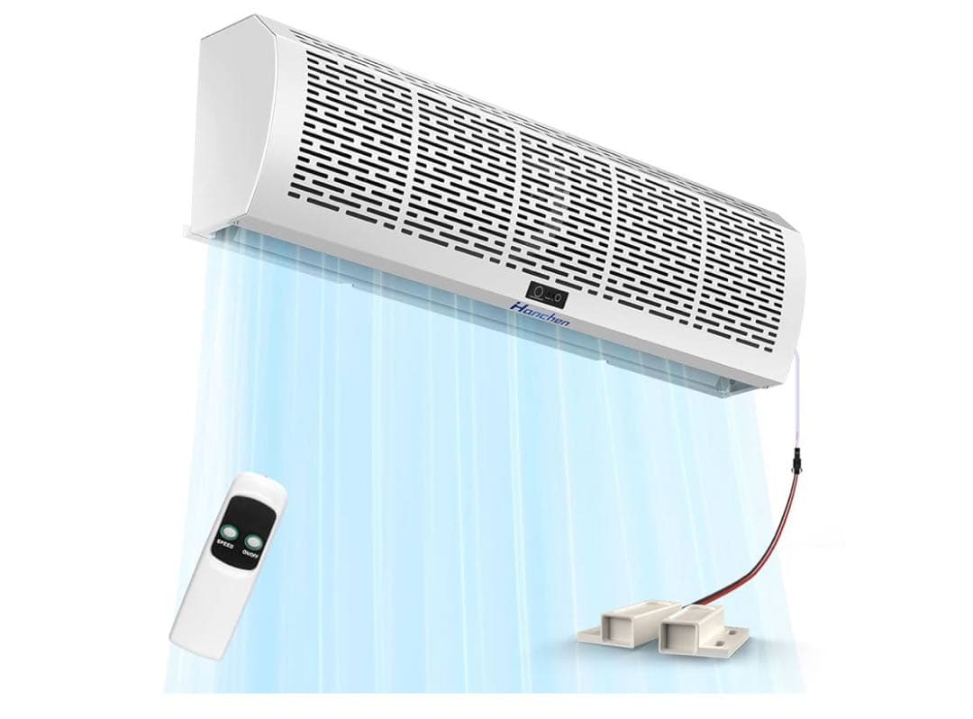 ハンチェンエアカーテン、826/941 CFM、10-14 m / sの調整可能