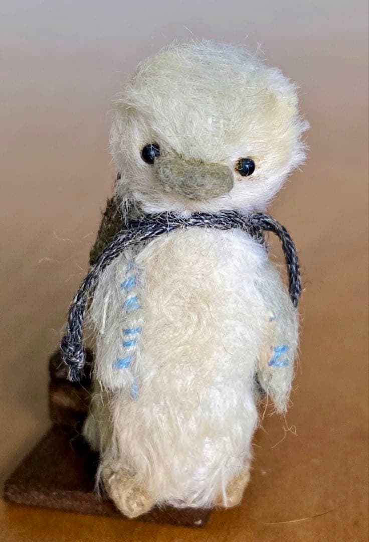 moriのえほん様　三角帽子のペンギン　ぬいぐるみ　ミニチュア　ハンドメイド