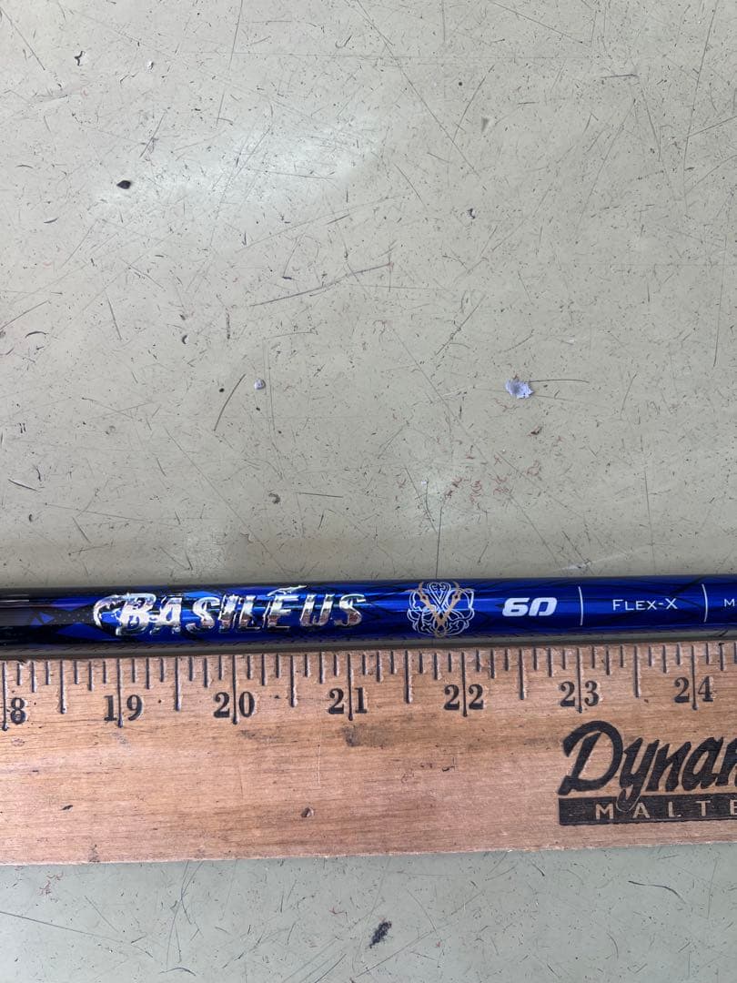 バシレウス　アルファ2 60 X Golf Prideグリップ