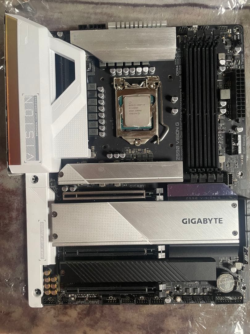 Z590 VISION Gマザーボード＋I9 11900KF CPUセット