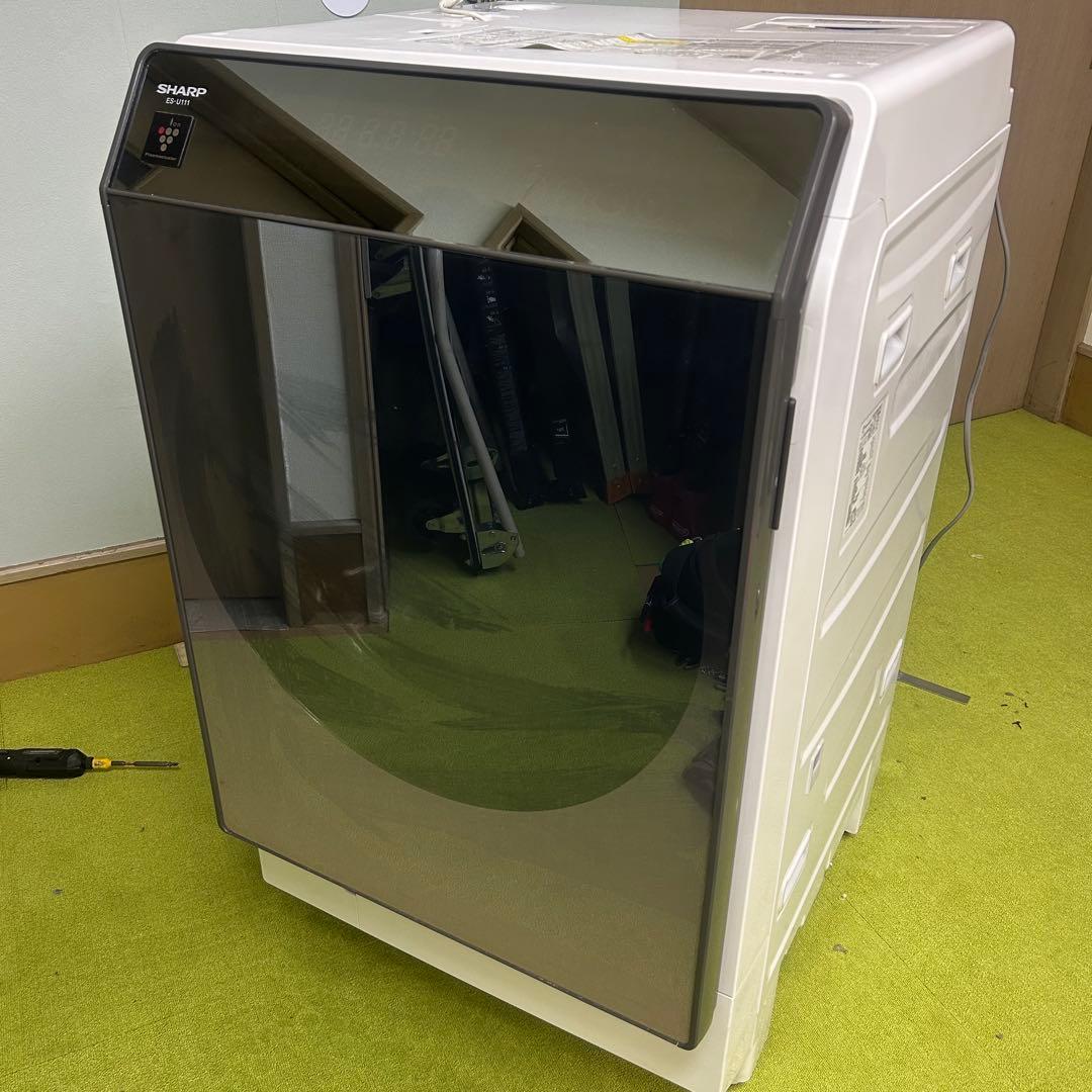 もりもりさま専用SHARP ドラム式洗濯機 本体 ホワイト