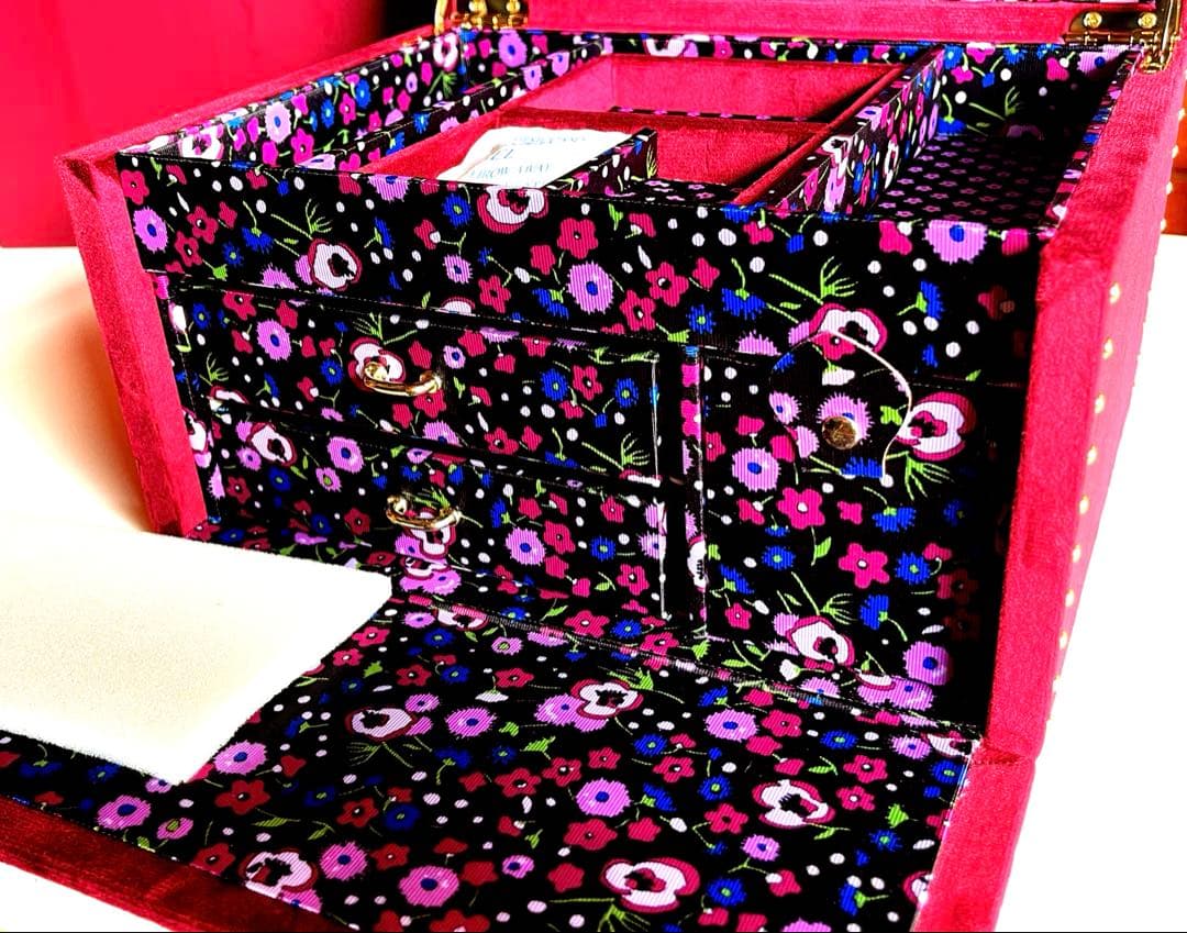 ANNA SUI × francfranc ジュエリーボックス 新品箱付 花柄