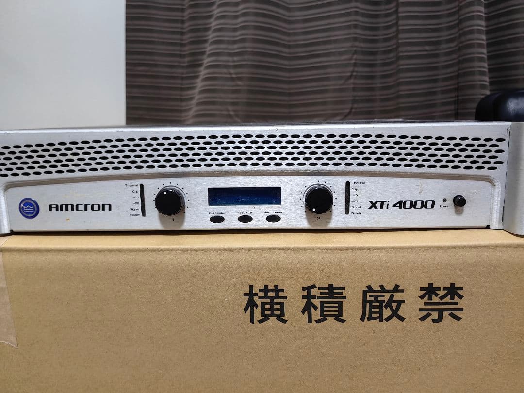 AMCRON XTI-4000 パワーアンプ ジャンク品