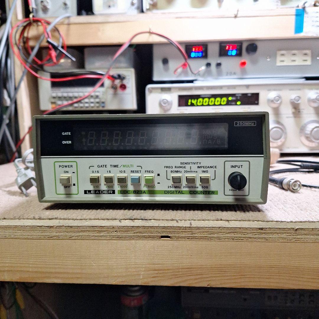 リーダーLDC-827A周波数カウンター