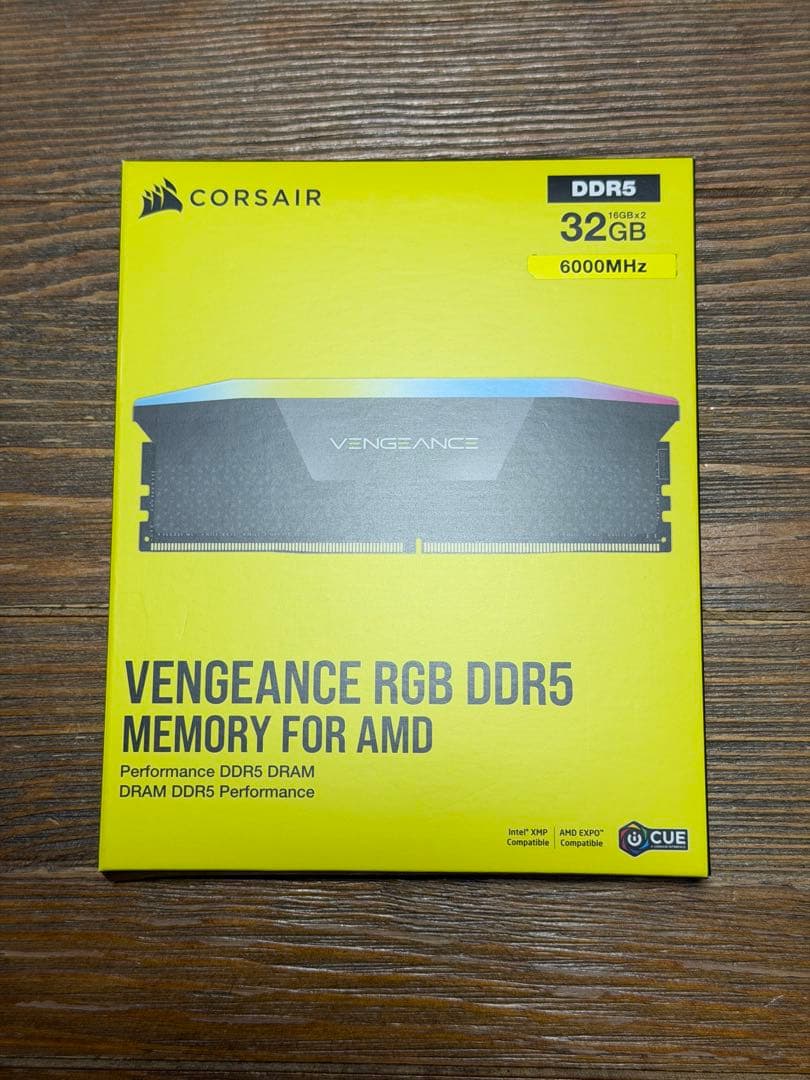 Corsair Vengeance RGB DDR5 32GB(16GB/2枚)