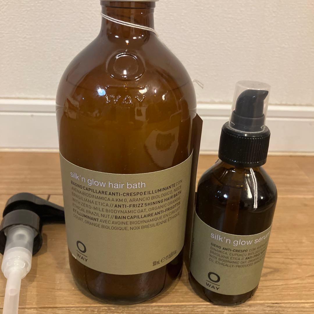 owayシルキングローヘアバス&セラム