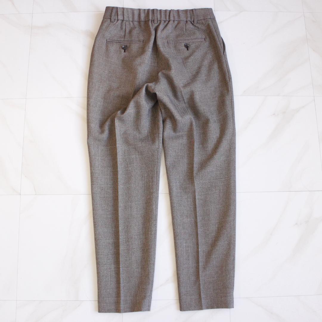 【美品】green label relaxing シャークスキンノーカラースーツ