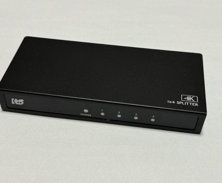 【値下げできます】HDMI分配器　ラトックシステム RS-HDSP4P-4K